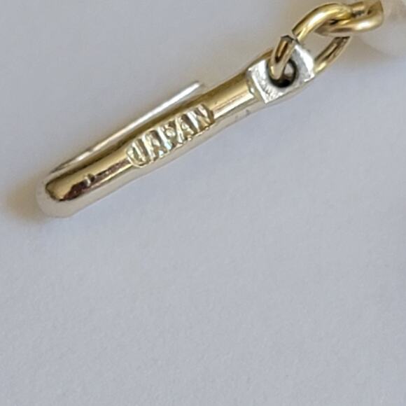 Vintage Gold Medallion Pearl Bib Necklace from Japan - Picture 6 of 10